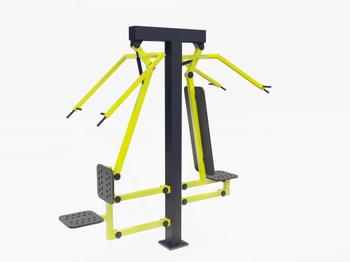 ściąganie wyciskanie na słupie modern siłownik