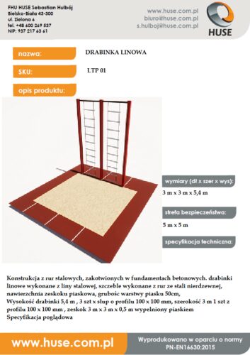 1 Drabinka Linowa